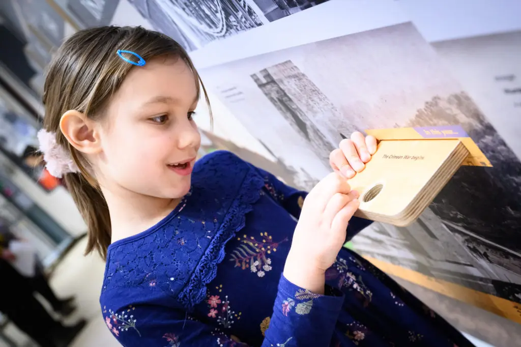 Child in VC - interactive activities