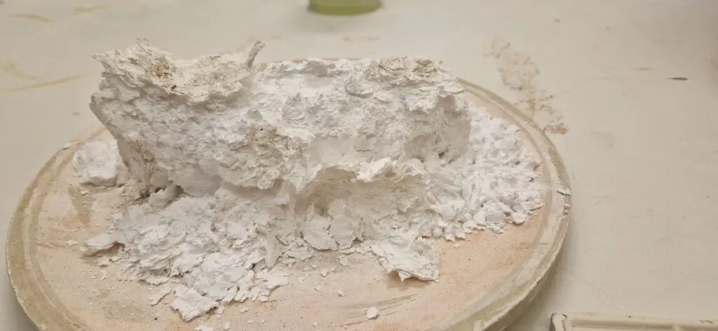 Baked stalactite