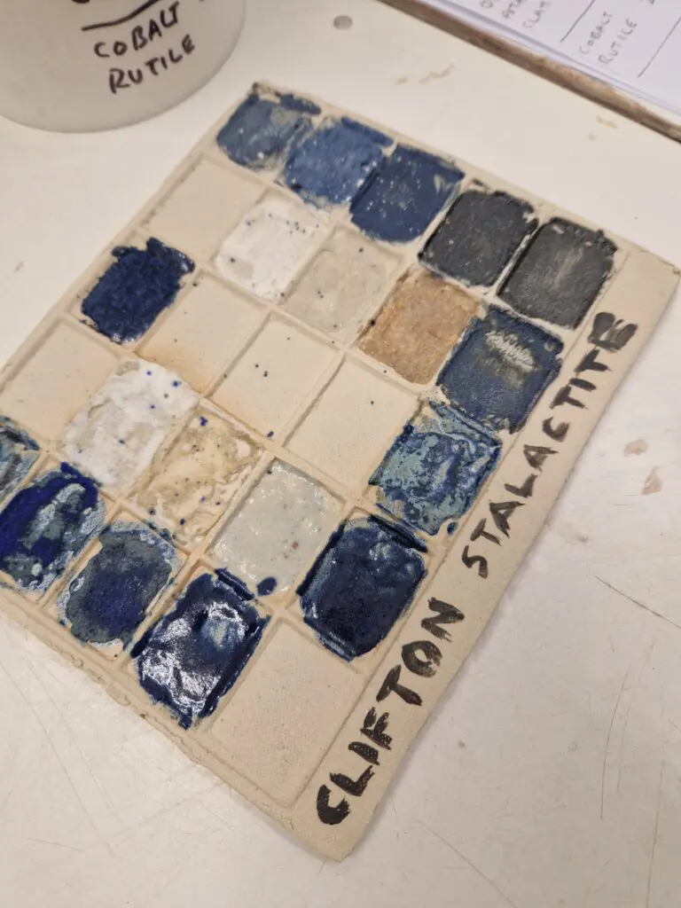 The test palette
