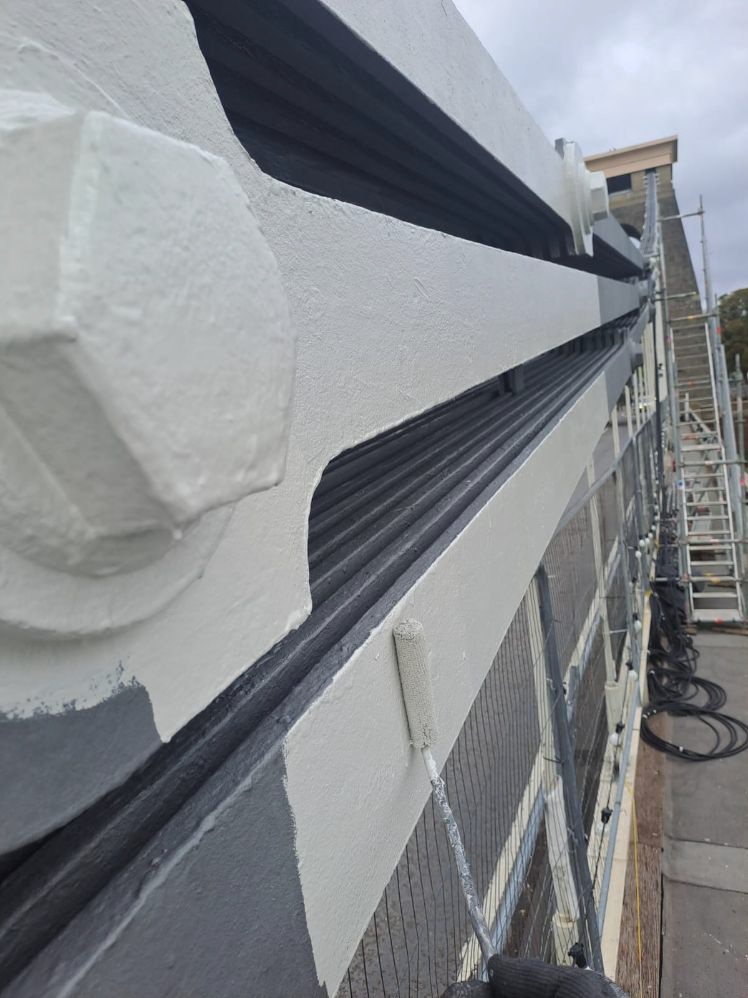 Touching up the paintwork